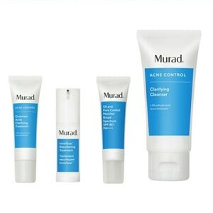 Murad Blue and White Skincare Cleanser and Exfoliant